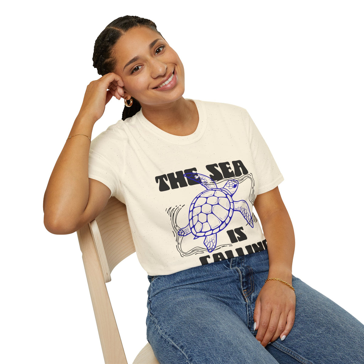 Sea Turtle Coastal Women’s T-Shirt | Ocean-Inspired Graphic Tee |