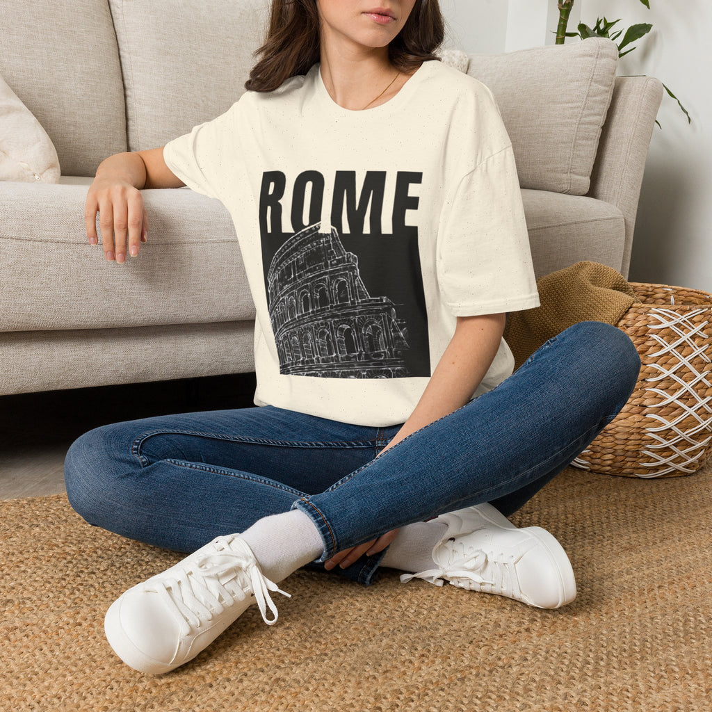 ROME Colosseum T-Shirt | Vintage Rome Travel Graphic Tee | Unisex
