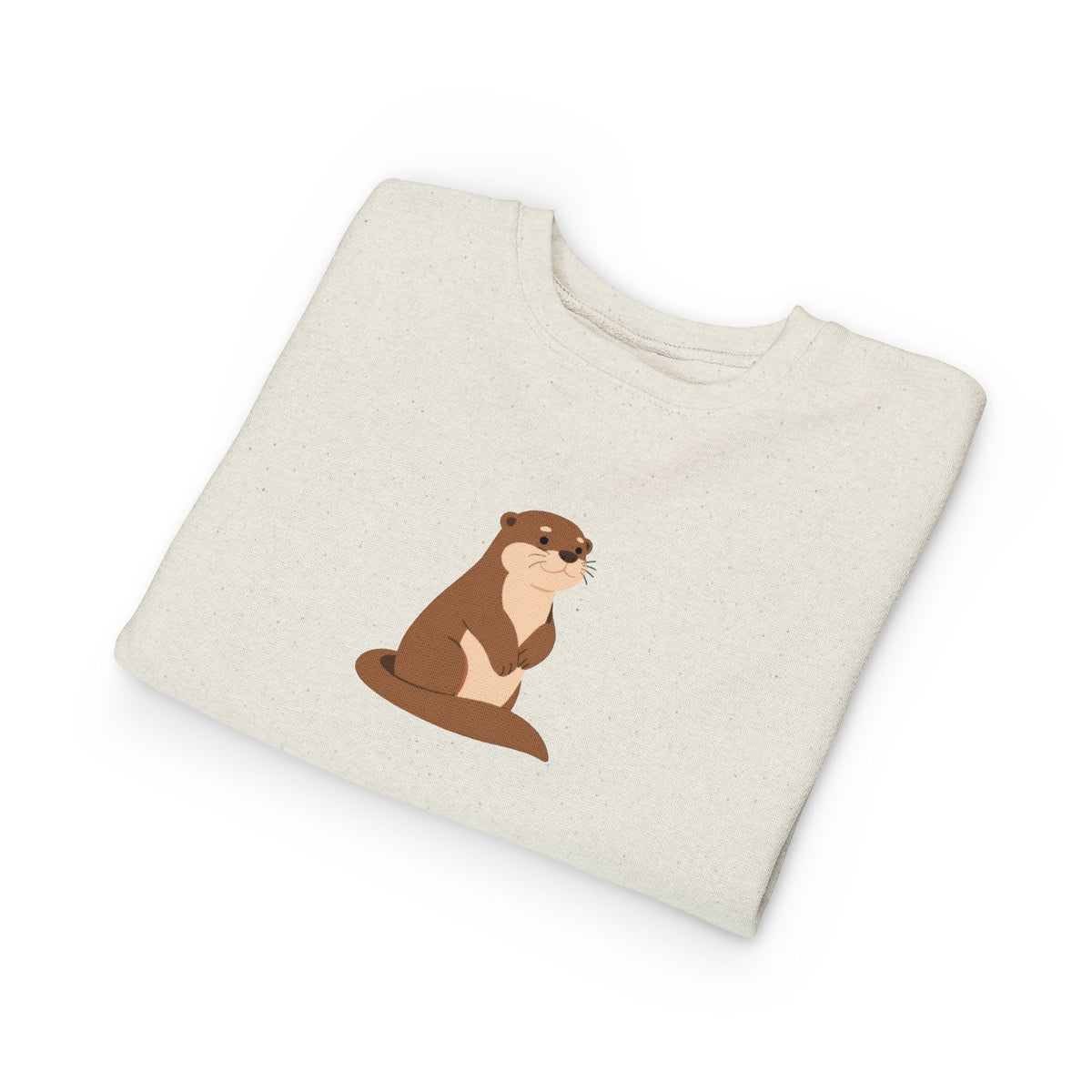 Cute Otter Toddler Sweatshirt | Adorable Woodland Animal Pullover for Kids | Cozy Otter Top |