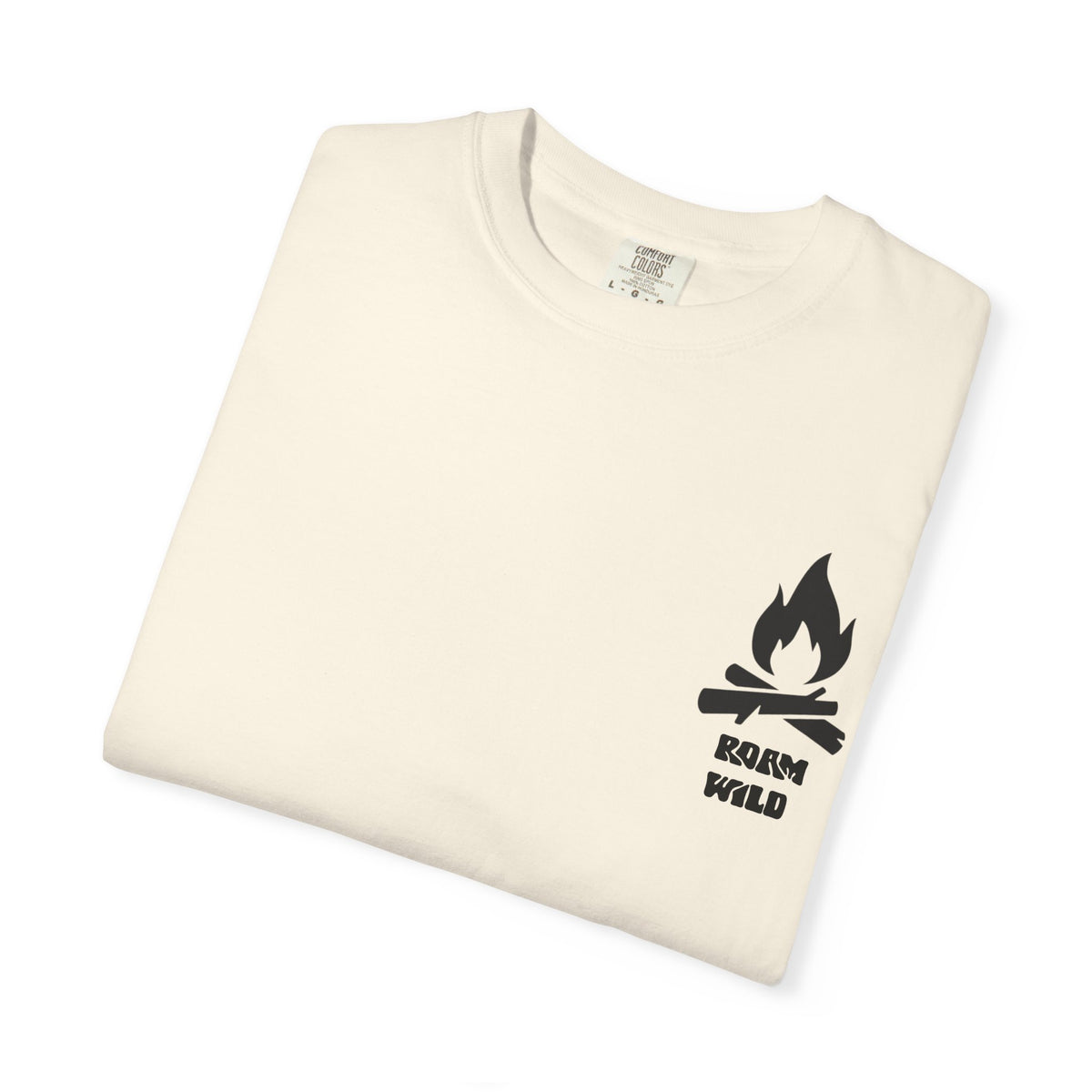 T-shirt Boussole Born to Roam | T-shirt graphique aventure pour voyageurs et amoureux de la nature |