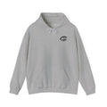 Midnight Collage Women’s Hoodie | Vintage Monochrome Graphic Sweatshirt |