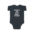 Grenouillère pour bébé « À manipuler avec soin... S'il vous plaît » | Cadeau de naissance