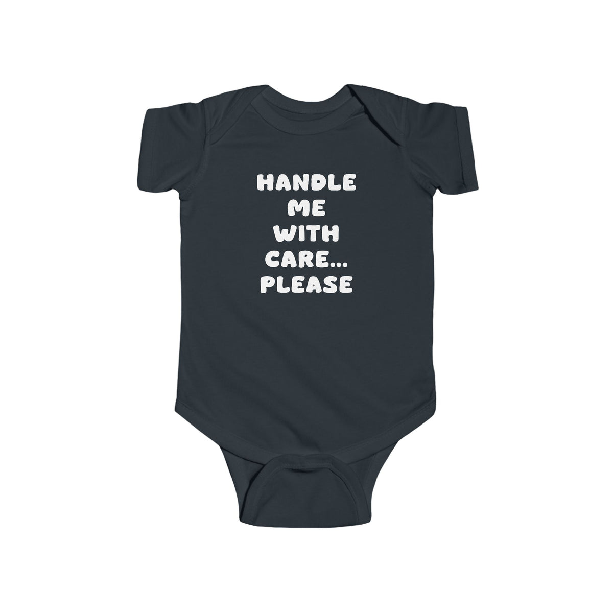 Grenouillère pour bébé « À manipuler avec soin... S'il vous plaît » | Cadeau de naissance