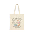 Bookish Goose Canvas Tote Bag | Cute Literary Book Lover Shopper | Heavyweight Cotton Carryall |