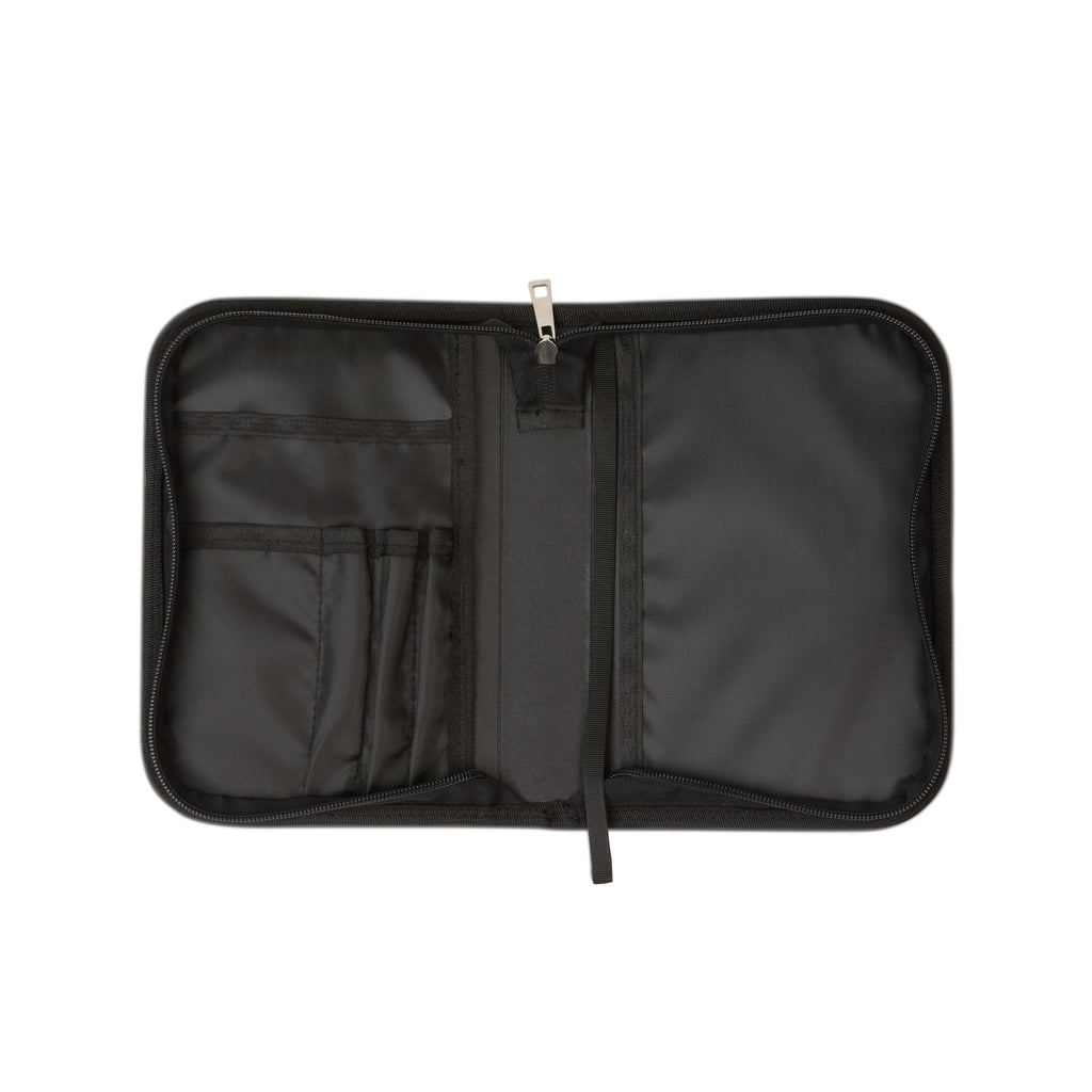 Housse de Bible Wave Cross | Étui de Bible zippé en cuir PU imperméable | Porte-Bible chrétien pour femmes, hommes et enfants |