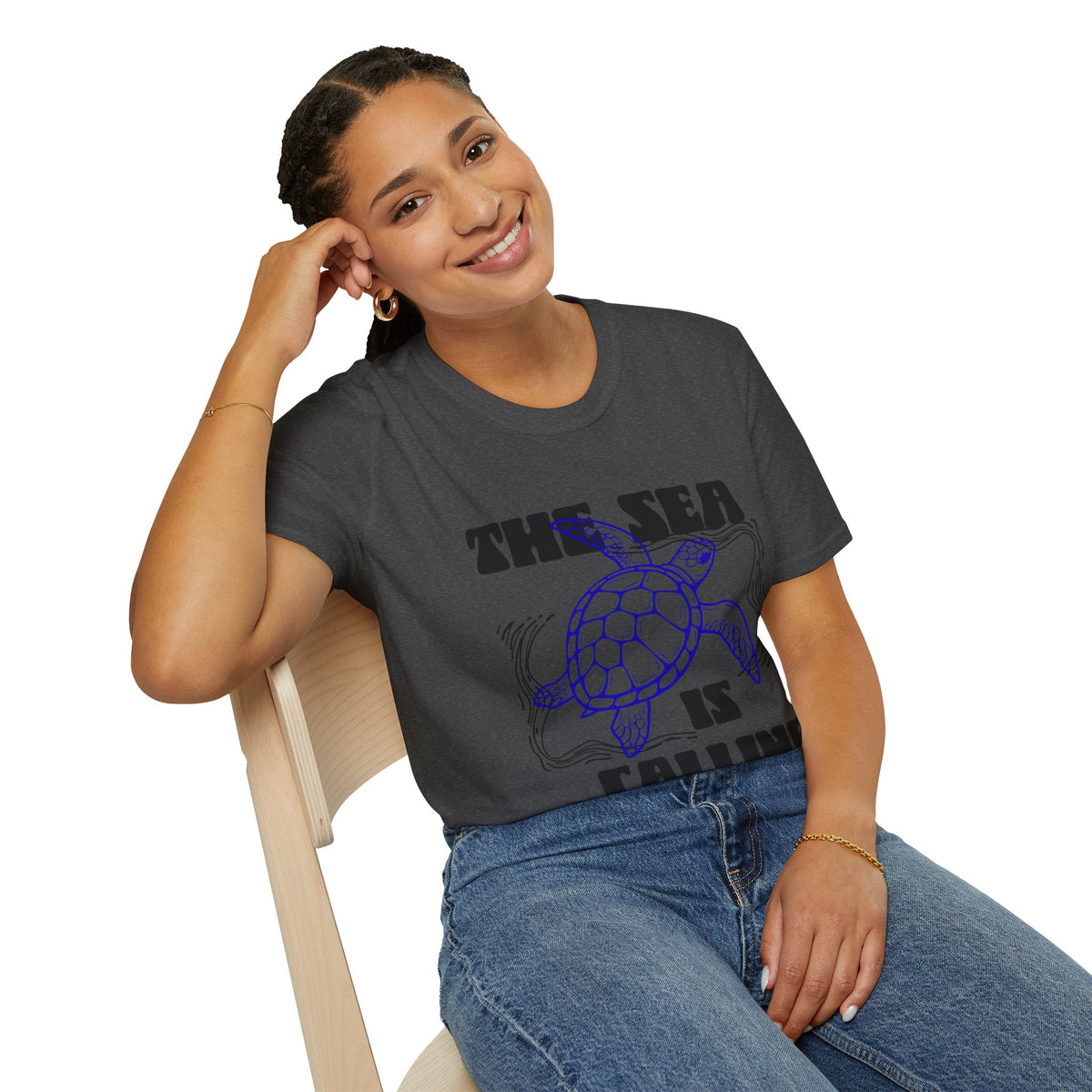 Sea Turtle Coastal Women’s T-Shirt | Ocean-Inspired Graphic Tee |
