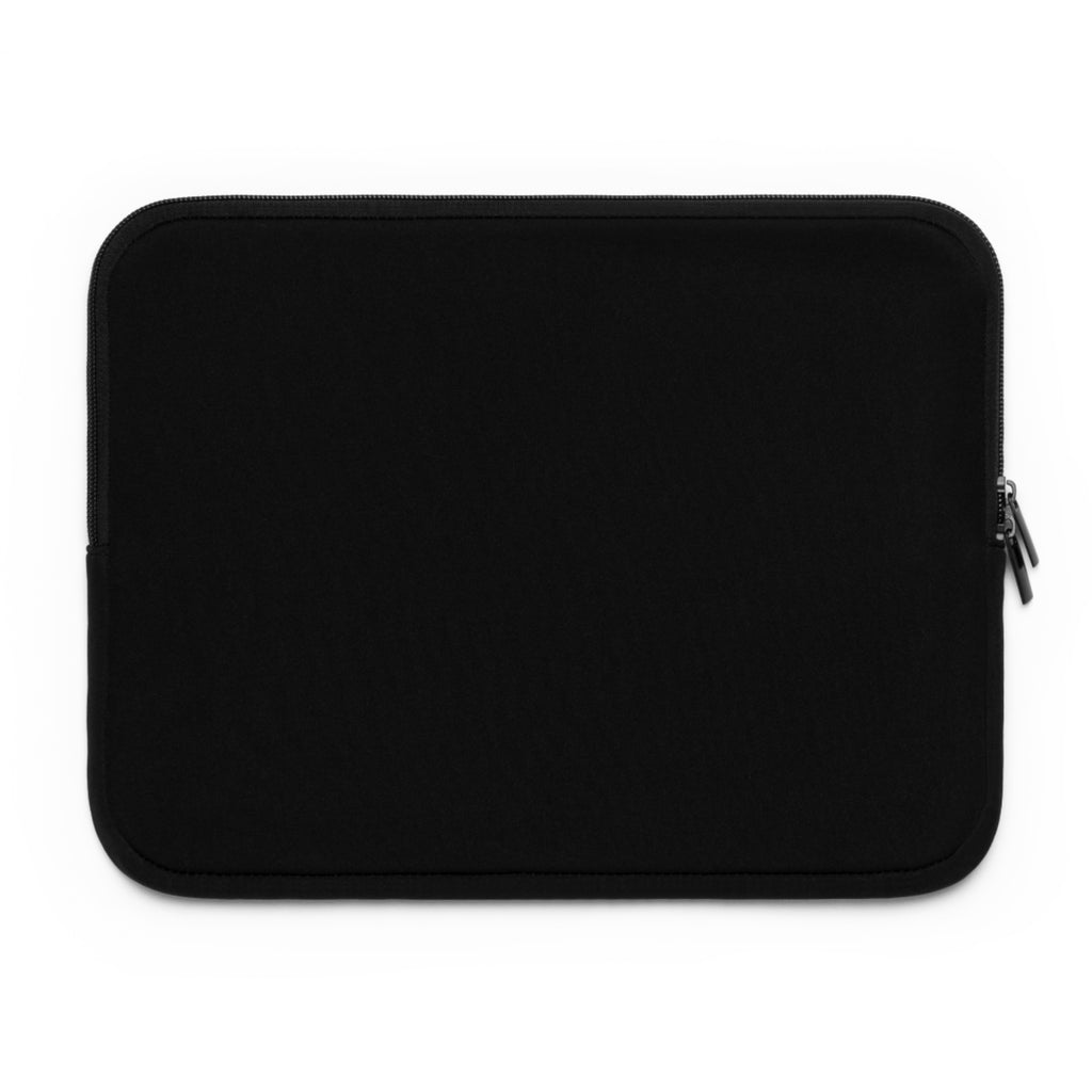 Pink Bow Laptop Sleeve | Cute Ribbon & Stripe Laptop Case | Padded Protective Computer Cover |