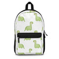 Cute Green Dinosaur Kids Backpack | Cartoon Brontosaurus School Bag | Toddler & Kids Backpack |