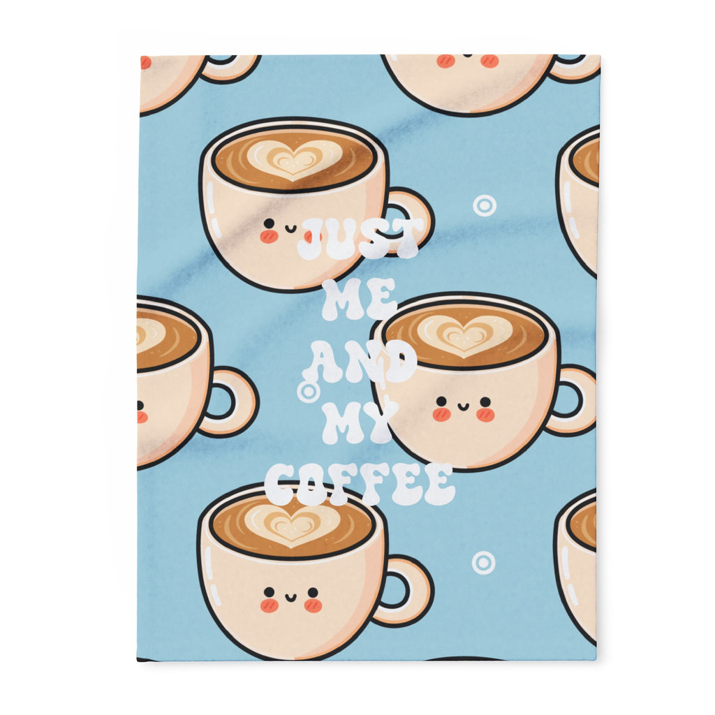 Couverture douillette « Just Me and My Coffee » | Pour les amateurs de café