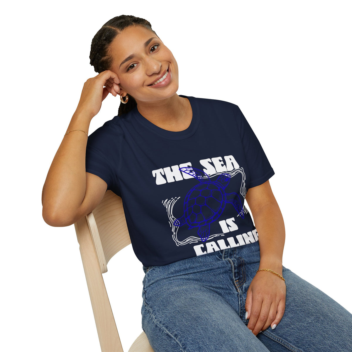 Sea Turtle Coastal Women’s T-Shirt | Ocean-Inspired Graphic Tee |