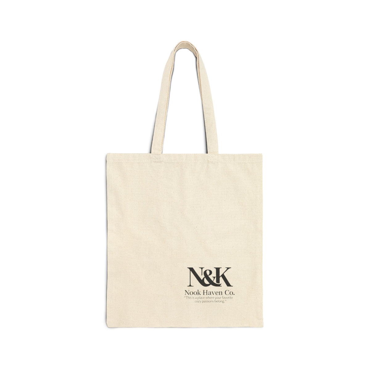 Bookish Goose Canvas Tote Bag | Cute Literary Book Lover Shopper | Heavyweight Cotton Carryall |