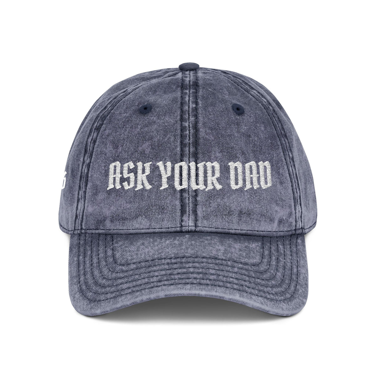 "Ask Your Dad" Embroidered Vintage Mom Hat | Funny Adjustable Baseball Cap |