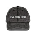 "Ask Your Mom" Embroidered Vintage Dad Hat | Funny Adjustable Baseball Cap |