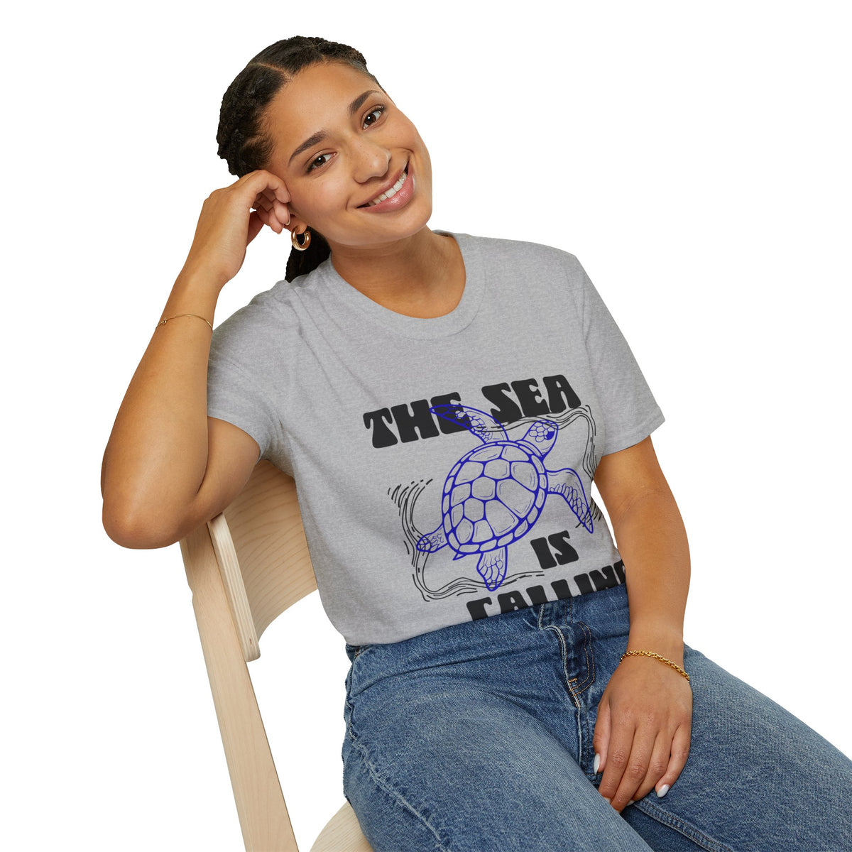 Sea Turtle Coastal Women’s T-Shirt | Ocean-Inspired Graphic Tee |