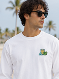 Tequila Lime Long-Sleeve T-Shirt | Vintage Men's Graphic Tee |