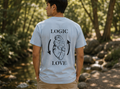 Brain & Heart T-Shirt | Anatomical Men's Graphic Tee |