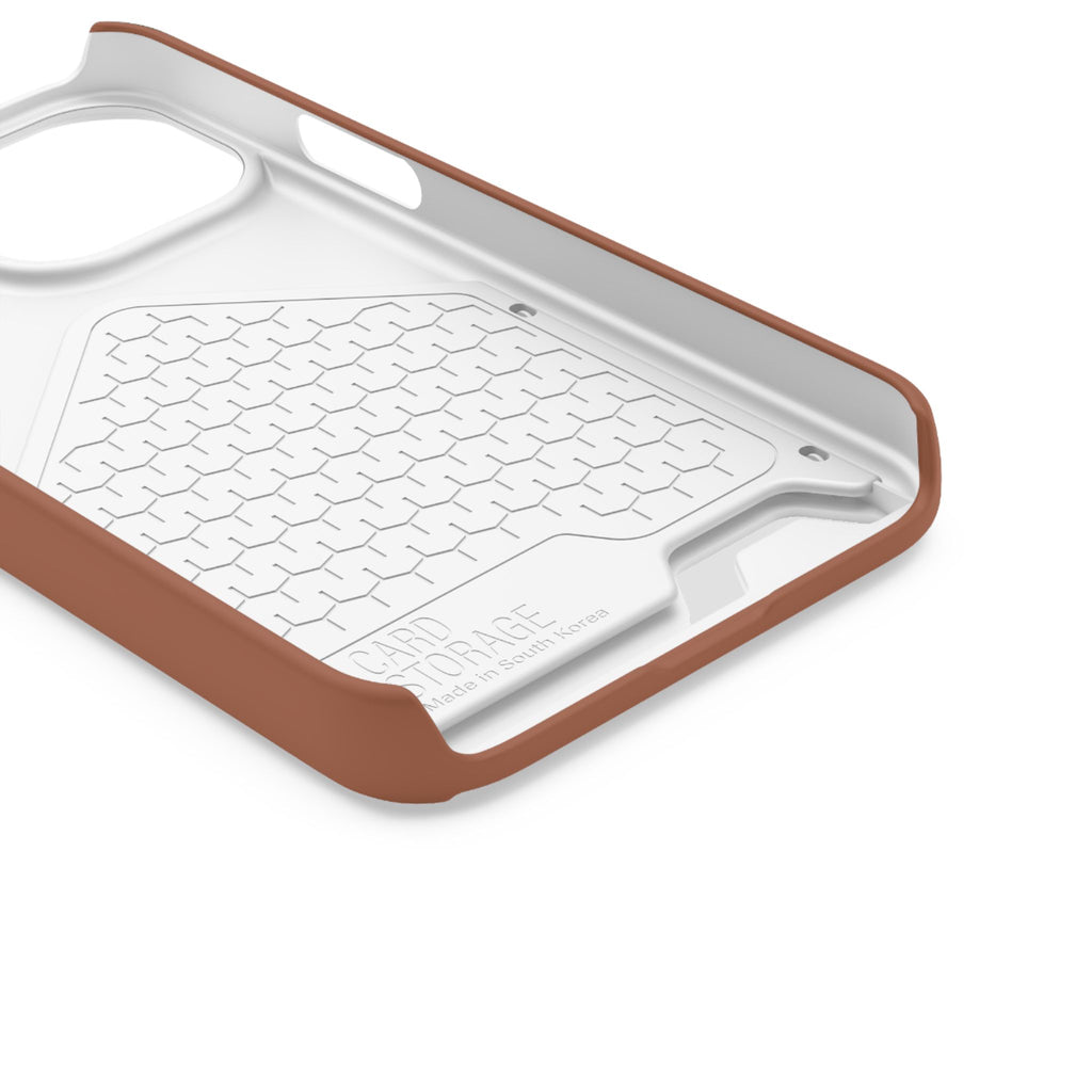 Espresso Martini After Dark Club Phone Case | Café Brown MagSafe Card Holder Case |