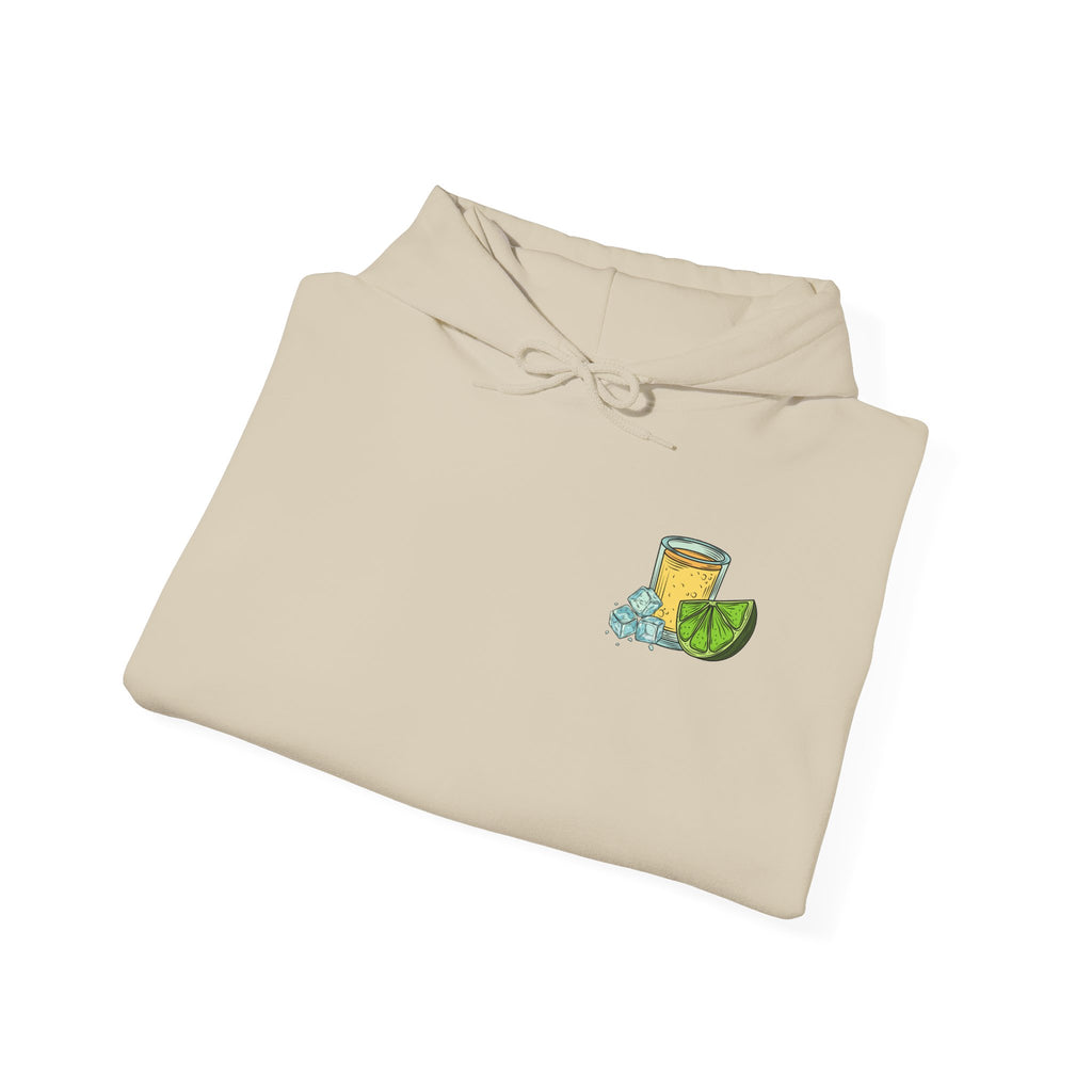 Lime & Tequila Graphic Hoodie | Unisex Cocktail-Inspired Sweatshirt |