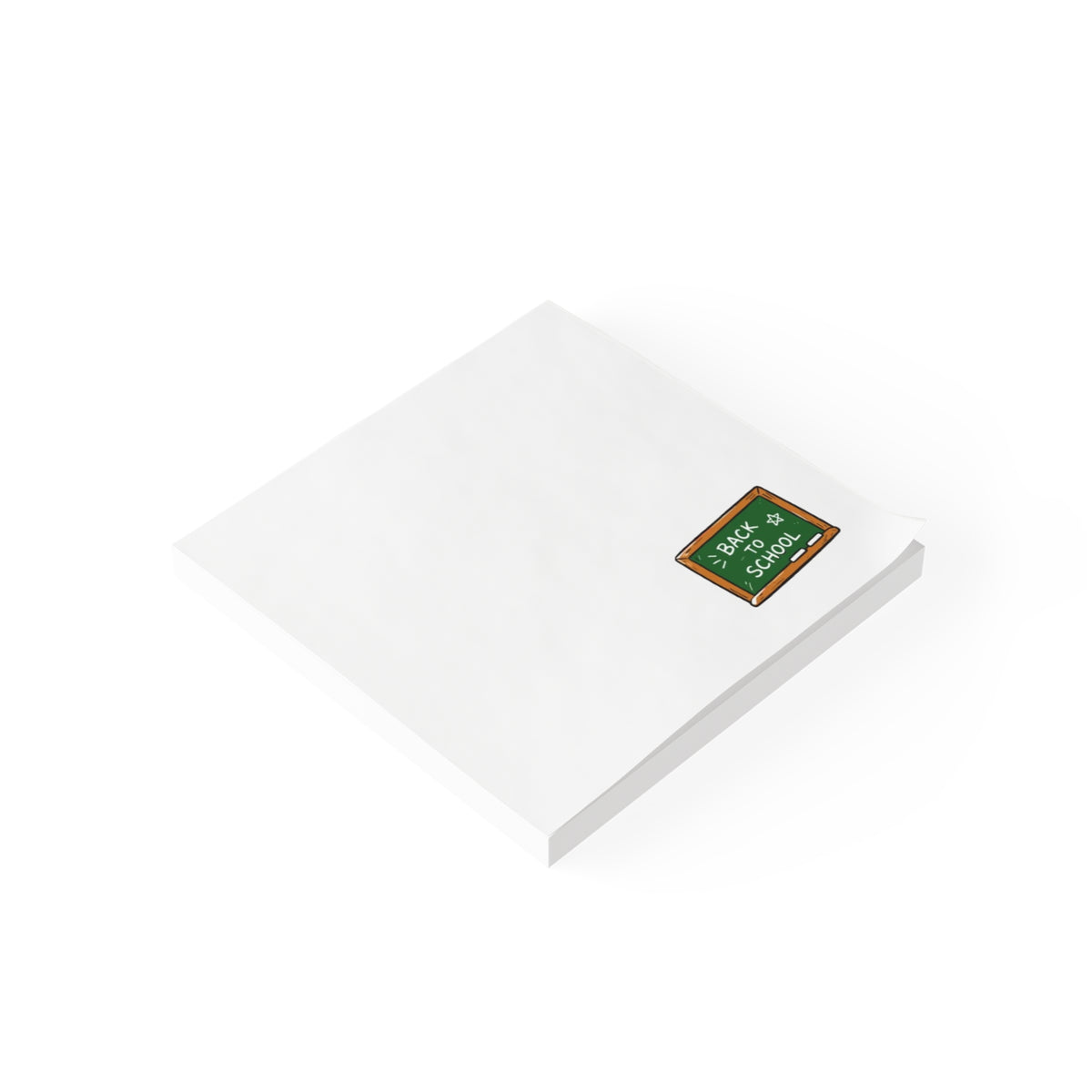 Back to School Sticky Notes | Chalkboard Post-it Notes | Teacher & Student Stationery |