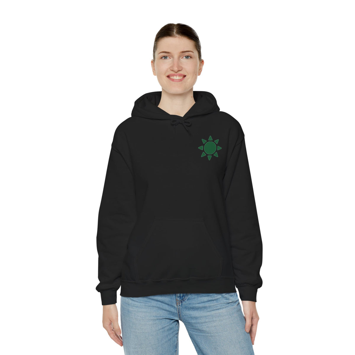 Wild at Heart Nature Hoodie | Botanical Outdoor Sweatshirt | Unisex