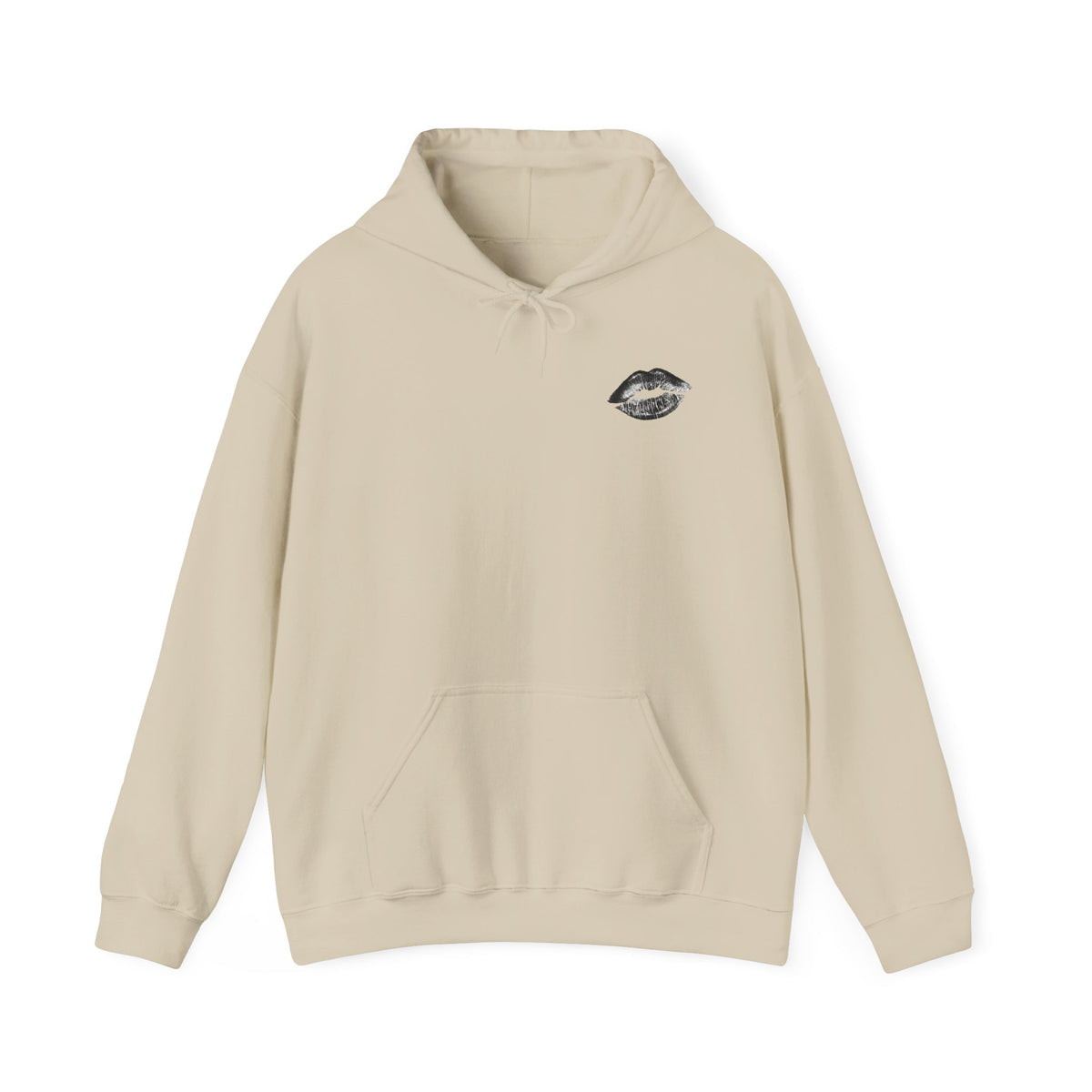 Midnight Collage Women’s Hoodie | Vintage Monochrome Graphic Sweatshirt |