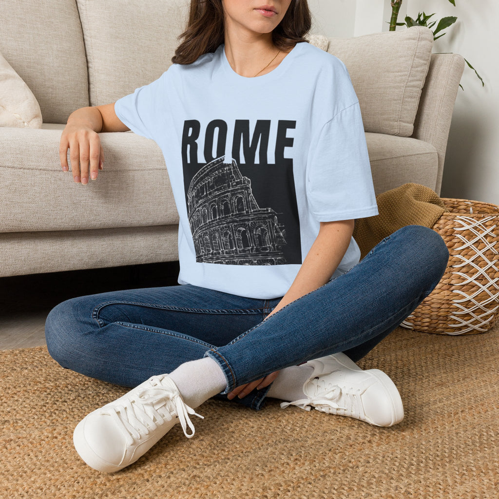 ROME Colosseum T-Shirt | Vintage Rome Travel Graphic Tee | Unisex