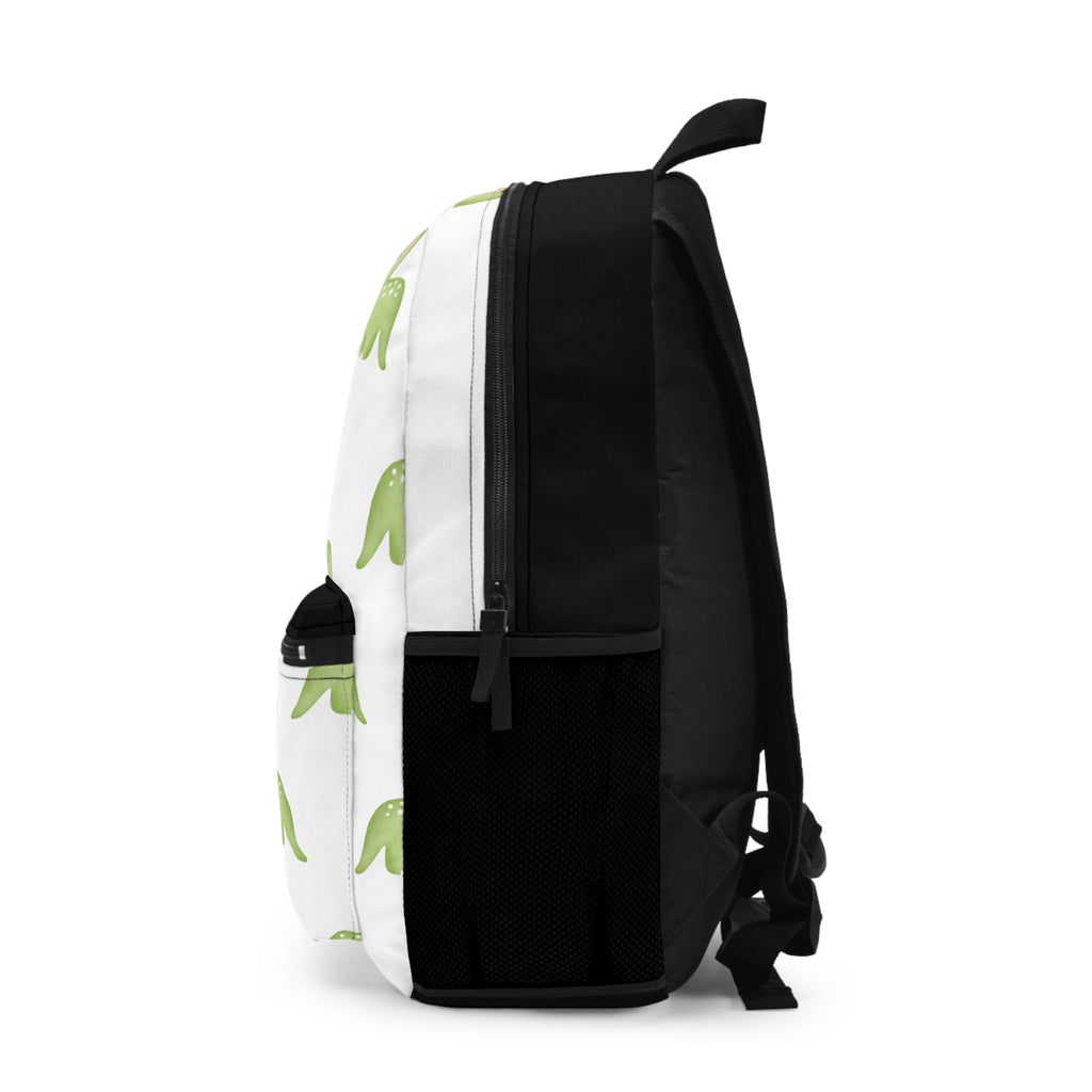 Cute Green Dinosaur Kids Backpack | Cartoon Brontosaurus School Bag | Toddler & Kids Backpack |