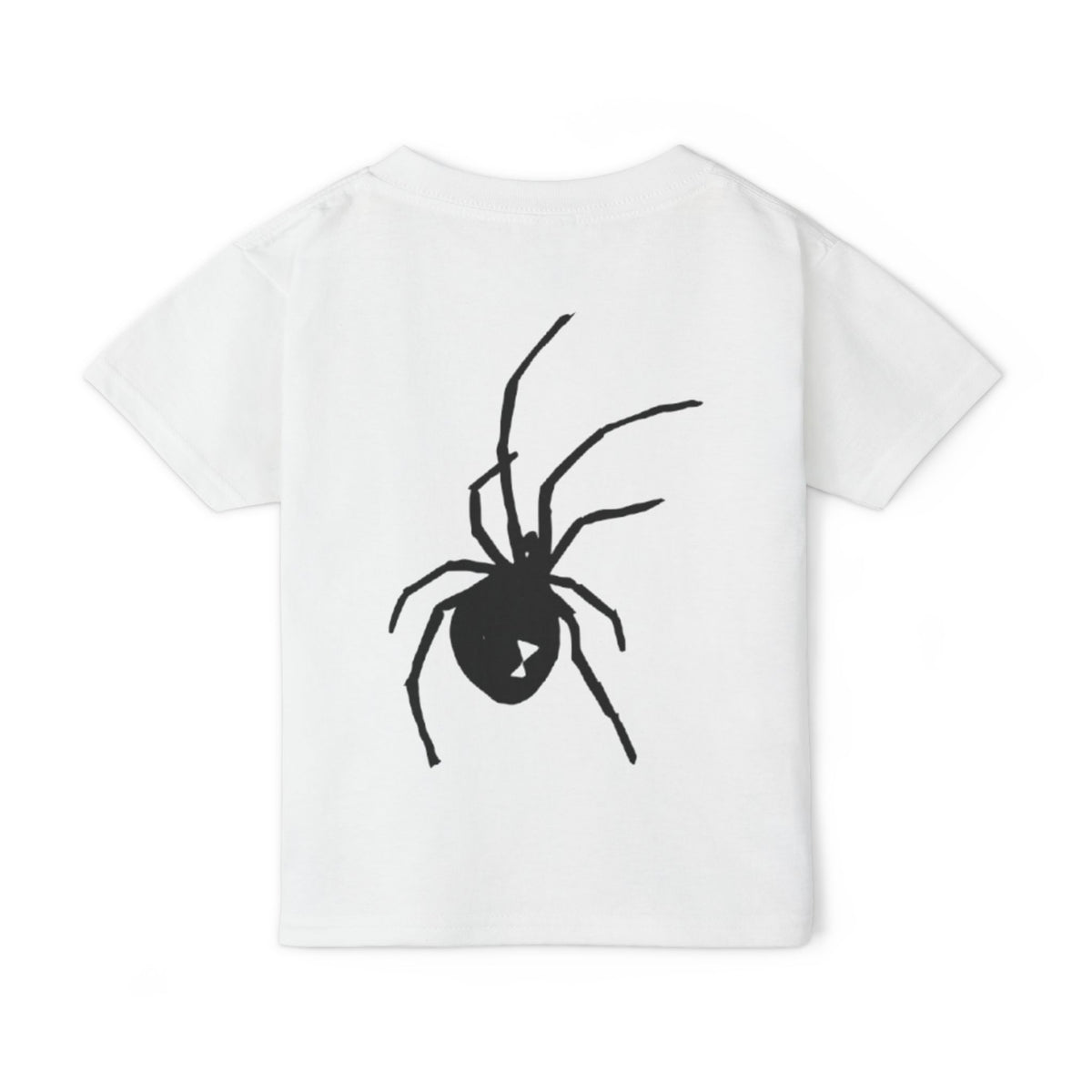 Toddler T‑Shirt | "Spider Web" Black Widow Spider Graphic |