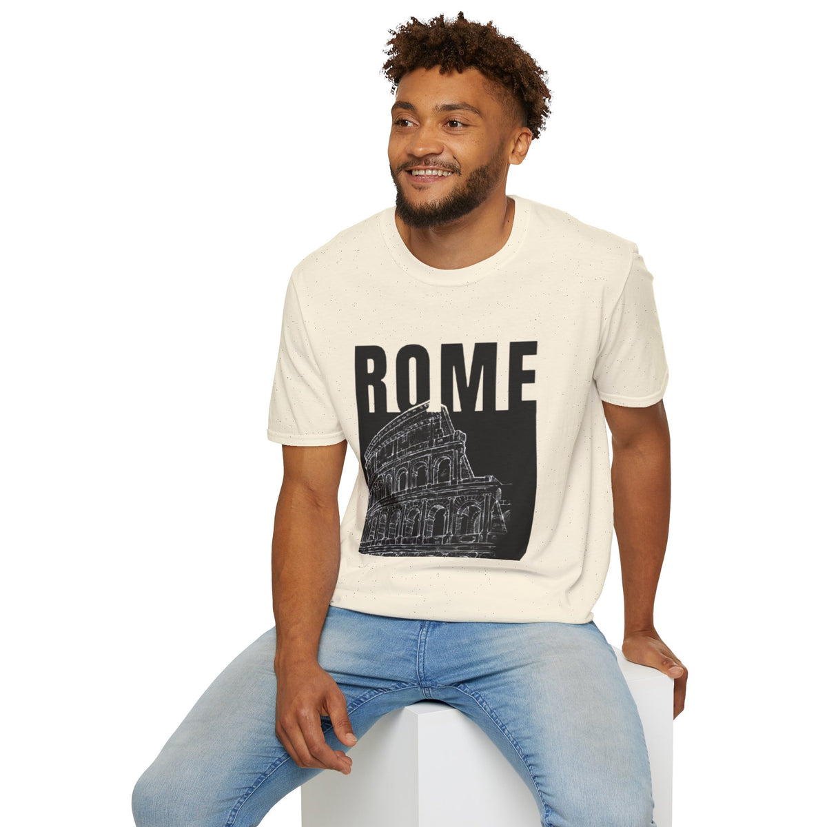 ROME Colosseum T-Shirt | Vintage Rome Travel Graphic Tee | Unisex