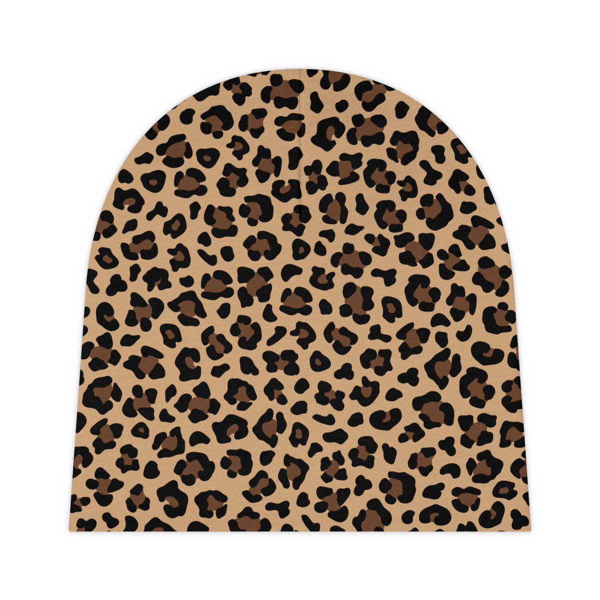 Leopard Print Baby Beanie | Cute Infant Winter Hat | Cozy Animal Print Baby Cap |