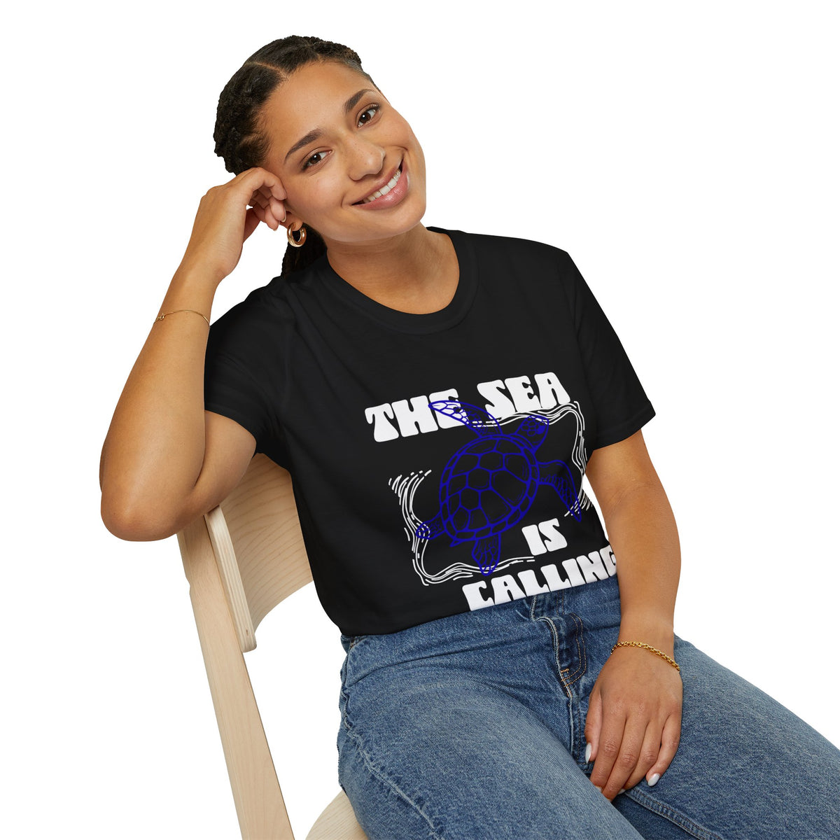 Sea Turtle Coastal Women’s T-Shirt | Ocean-Inspired Graphic Tee |