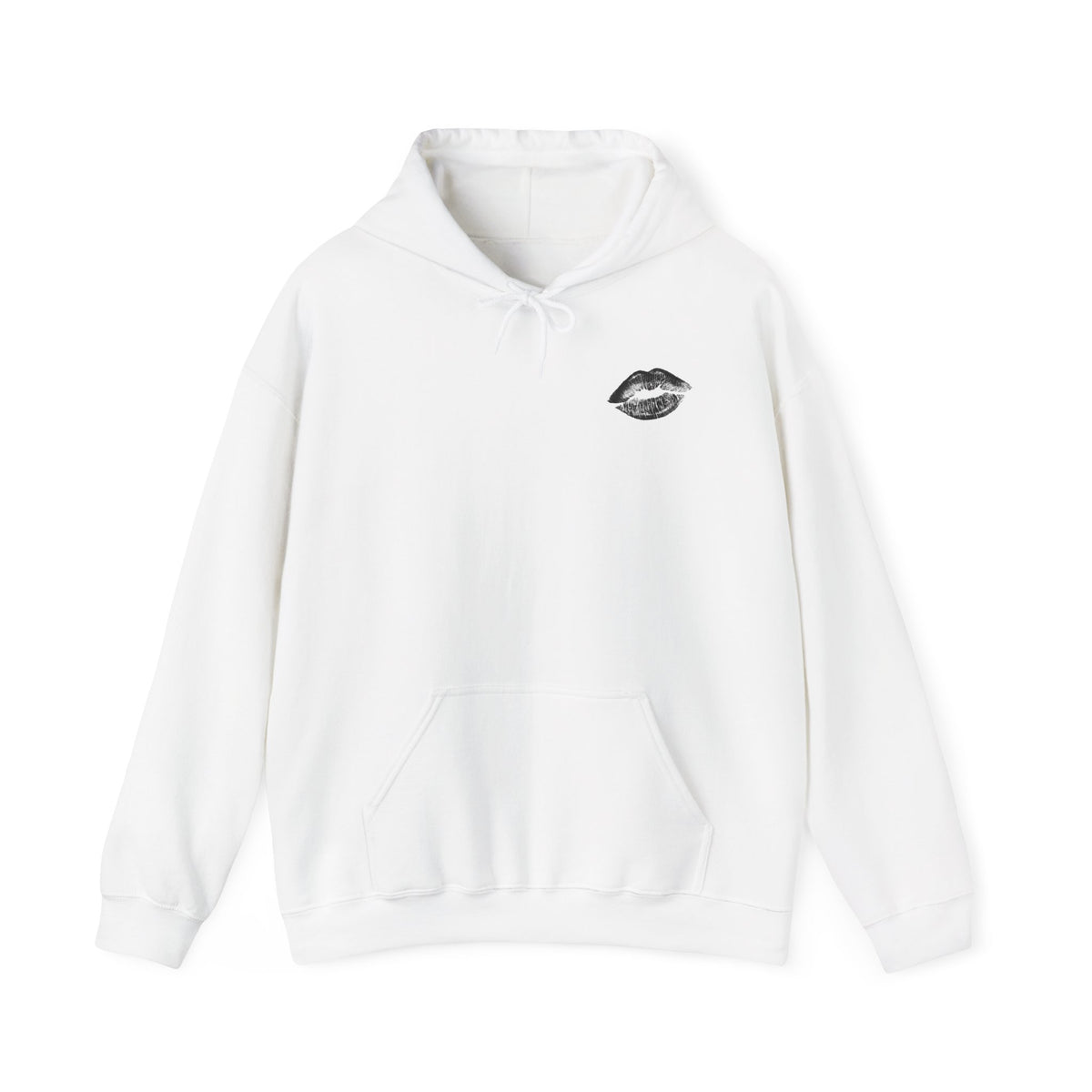 Midnight Collage Women’s Hoodie | Vintage Monochrome Graphic Sweatshirt |