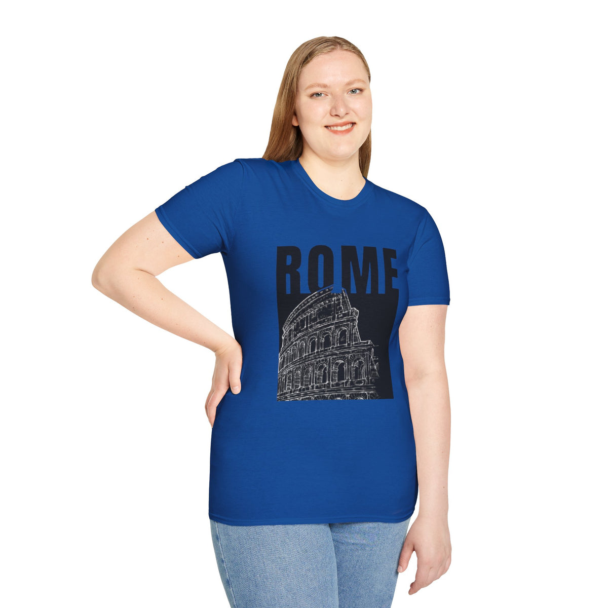 ROME Colosseum T-Shirt | Vintage Rome Travel Graphic Tee | Unisex