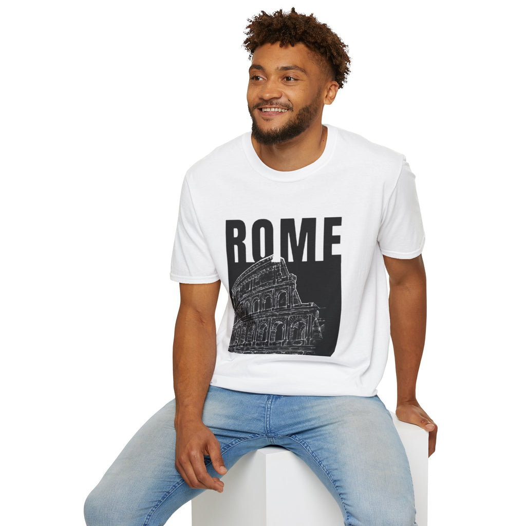 ROME Colosseum T-Shirt | Vintage Rome Travel Graphic Tee | Unisex