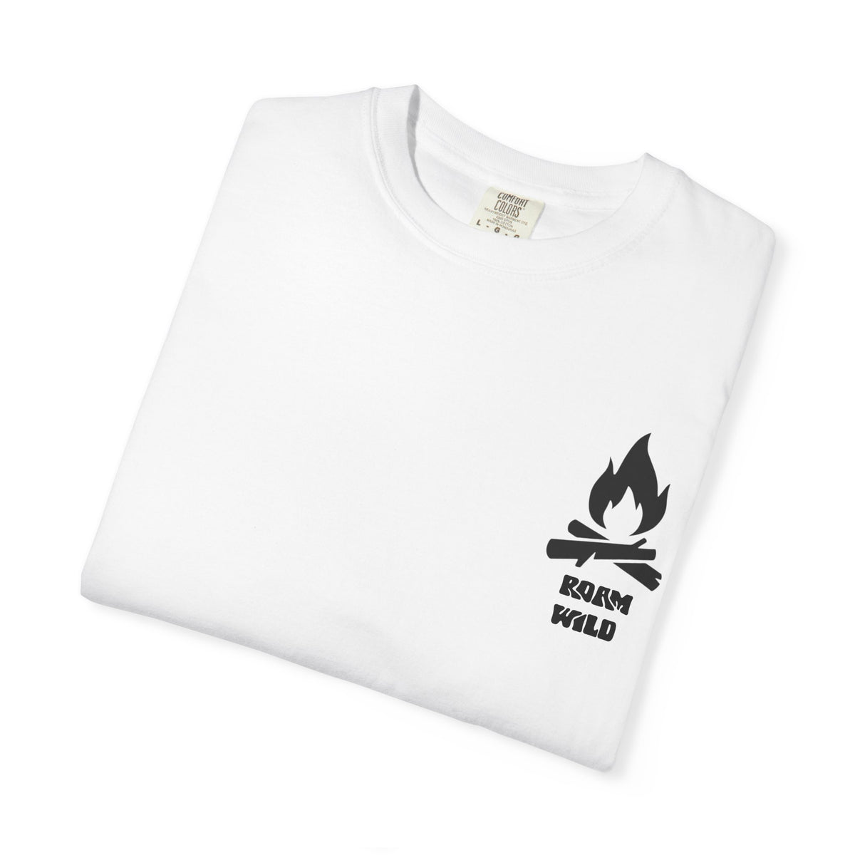 T-shirt Boussole Born to Roam | T-shirt graphique aventure pour voyageurs et amoureux de la nature |