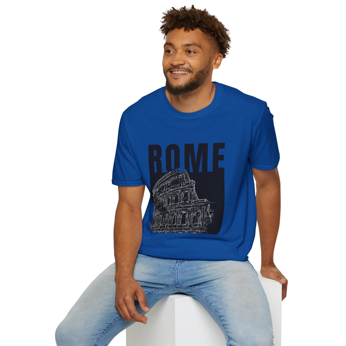 ROME Colosseum T-Shirt | Vintage Rome Travel Graphic Tee | Unisex