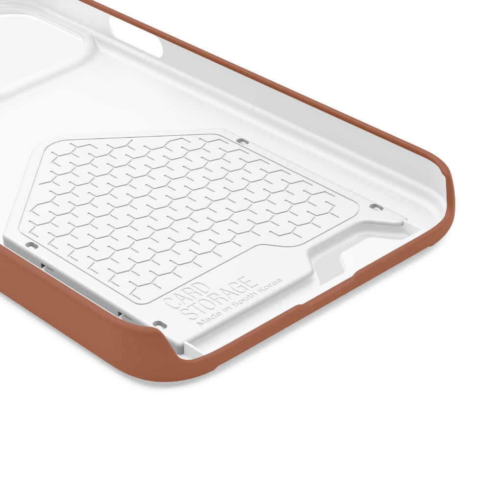 Espresso Martini After Dark Club Phone Case | Café Brown MagSafe Card Holder Case |
