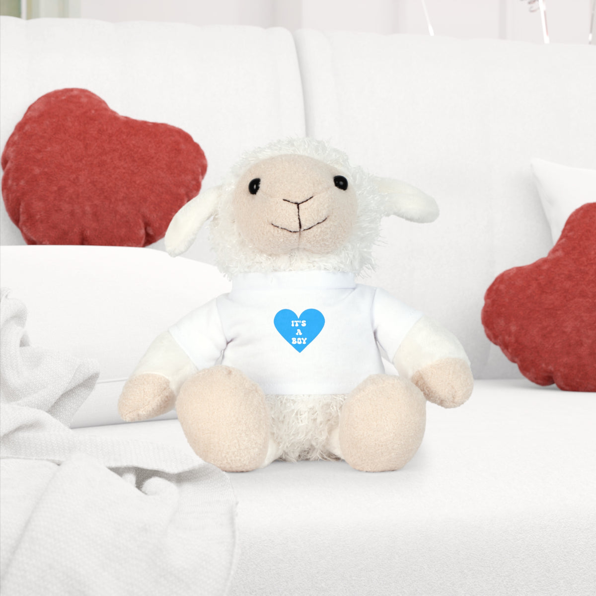Ourson en peluche C'est un garçon | Annonce de naissance | Cadeau de baby shower |